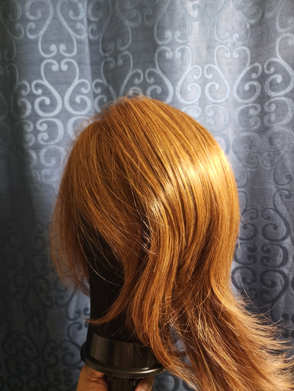 Women’s Short Layered Wig in Auburn - Picture 6 of 10